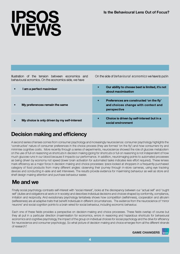 Is the Behavioural Lens Out of Focus? - Page 6