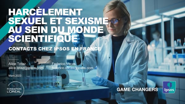 Harcelèlement Sexuel Et Sexisme Au Sein Du Monde Scientifique - Page 1