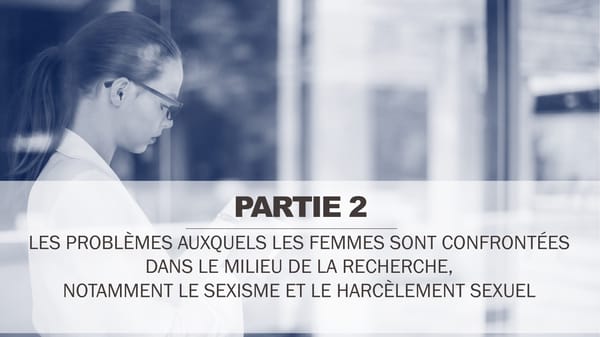 Harcelèlement Sexuel Et Sexisme Au Sein Du Monde Scientifique - Page 12