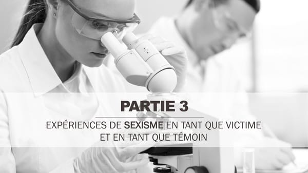 Harcelèlement Sexuel Et Sexisme Au Sein Du Monde Scientifique - Page 27