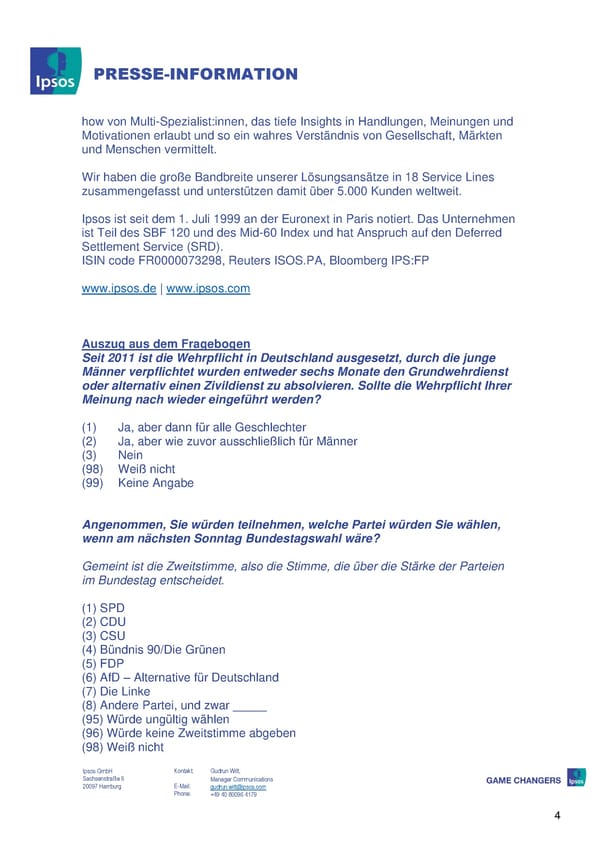 Ipsos Presse-Information - Page 4