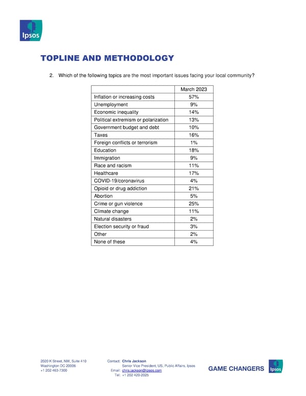 Axios Ipsos Two Americas Index March 2023 Topline  - Page 2