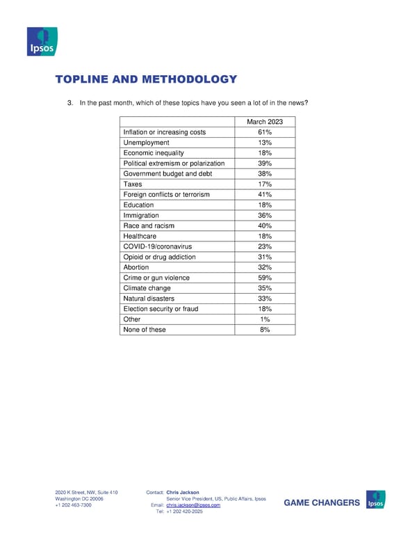 Axios Ipsos Two Americas Index March 2023 Topline  - Page 3